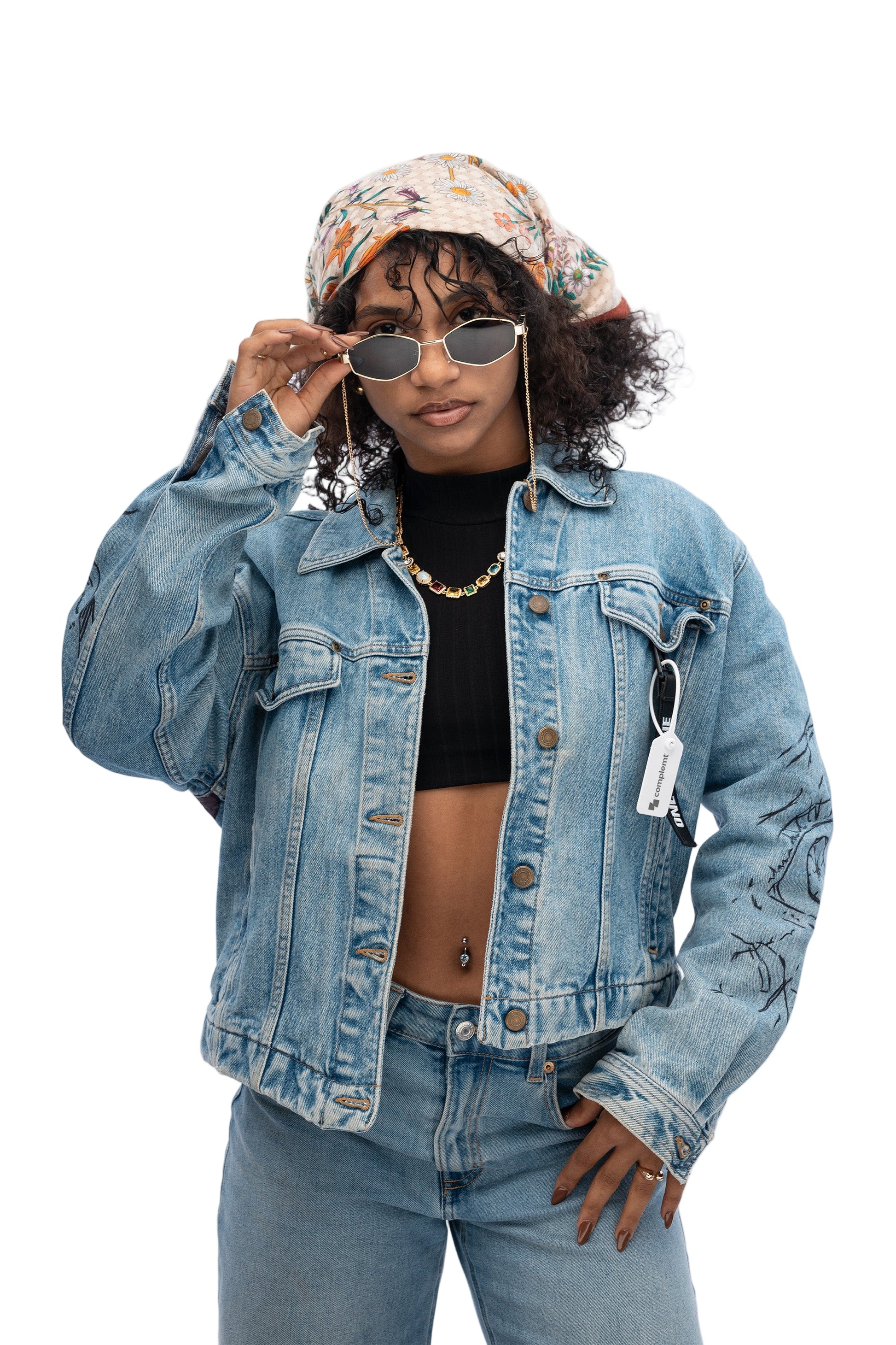 Archivo 11 - Resplandor Morado / Denim Jacket