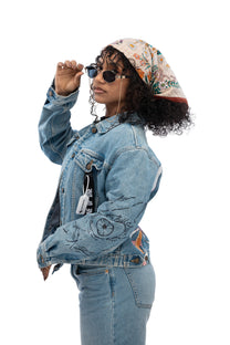 Archivo 11 - Resplandor Morado / Denim Jacket