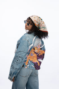 Archivo 11 - Resplandor Morado / Denim Jacket